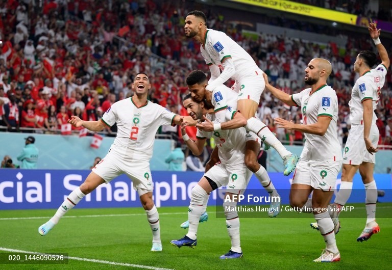 Maroc là hiện tượng thú vị tại giải đấu năm nay. Ảnh: AFP