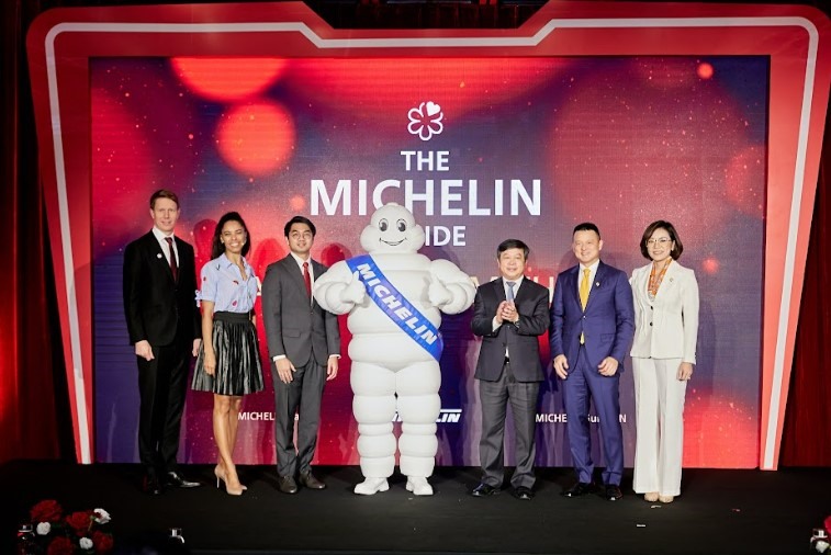 Sự kiện Họp báo ra mắt Michelin Guide tại Việt Nam.    Nguồn ảnh: Sun Group