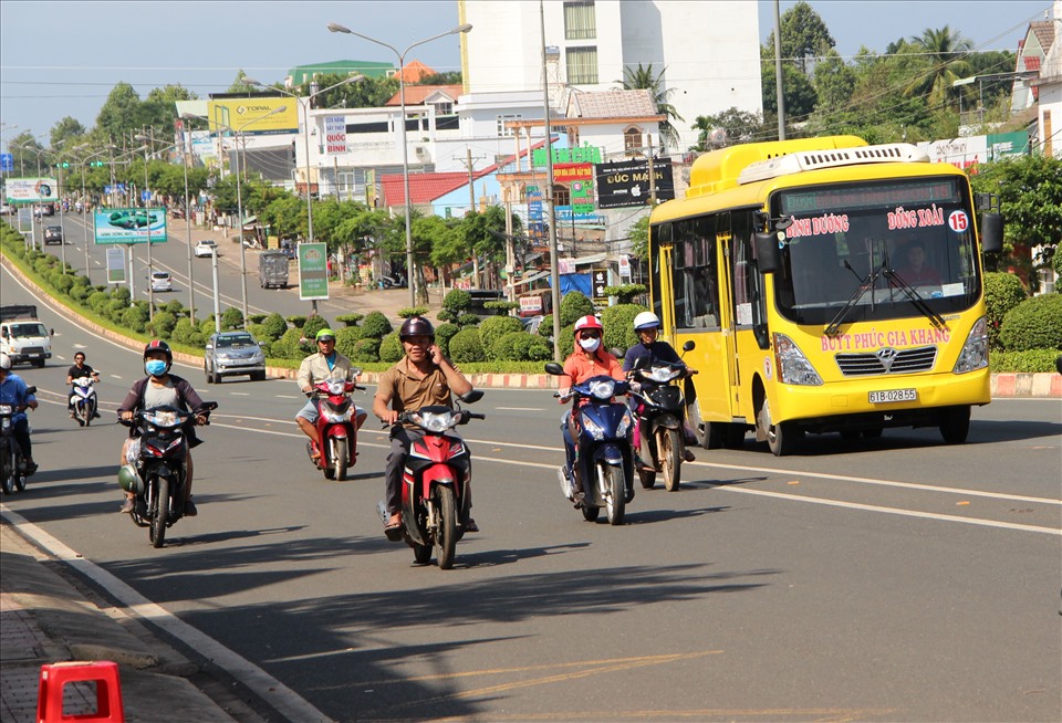 Hạ tầng giao thông tỉnh Bình Phước được đầu tư phát triển ngày càng tốt hơn. Ảnh: Đình Trọng