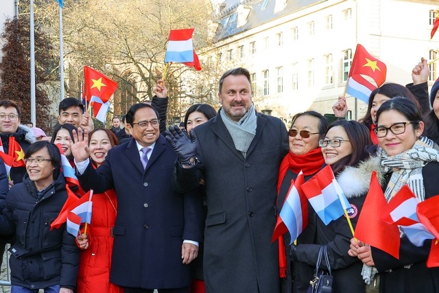 Luxembourg hiện là nhà đầu tư lớn thứ 3 châu Âu ở Việt Nam, với tổng vốn đầu tư đạt 2,6 tỷ USD.