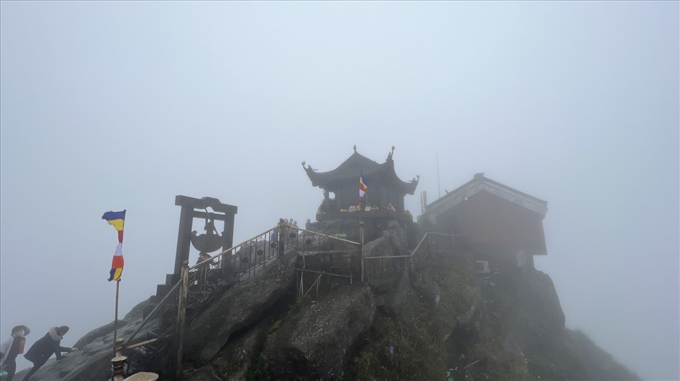 Chùa Đồng trên đỉnh núi Yên Tử. Ảnh: Nguyễn Hùng