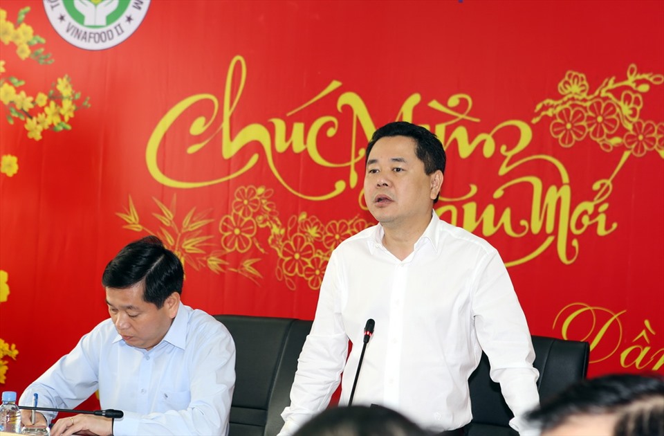 Phó Chủ tịch Ủy ban Quản lý vốn nhà nước tại doanh nghiệp Nguyễn Ngọc Cảnh phát biểu chỉ đạo tại buổi làm việc
