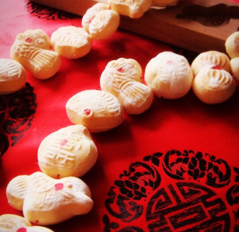 Qiaoguo là một loại bánh ngọt truyền thống tượng trưng cho sự thông minh và khéo léo. Ảnh: Wiki