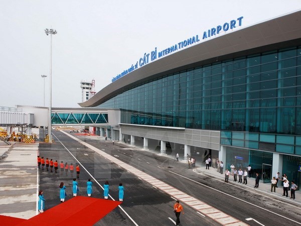 Sân bay Cát Bi (Hải Phòng) được Thủ tướng Chính phủ đồng ý điều chỉnh quy hoạch theo hướng nâng công suất phục vụ khách đến năm 2030 - 2040. Ảnh: CTV