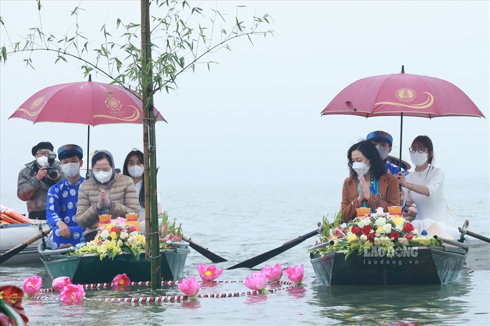 Sáng 12.2 (Ngày 12 tháng Giêng), Giáo hội Phật Giáo Việt Nam phối hợp với UBND tỉnh Hà Nam, Ban quản lý chùa Tam Chúc tổ chức Lễ hội Xuân Tam Chúc năm 2022.