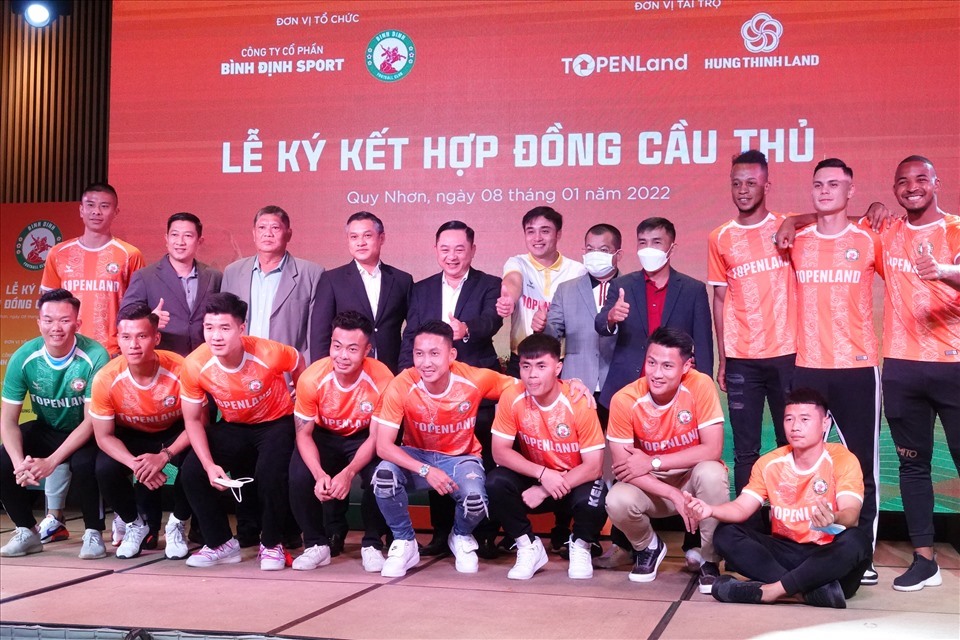 Đình Trọng sẽ là tân binh thứ 13 của Bình Định ở V.League 2022. Ảnh: Nguyễn Đăng