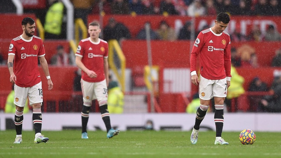 Man United đá vô hồn và không có bài vở. Ảnh: AFP