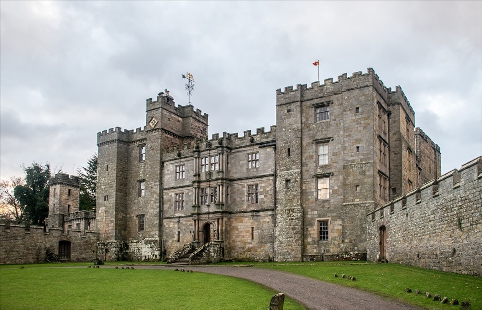Lâu đài Chillingham đáng sợ tại Anh. Ảnh: Wiki