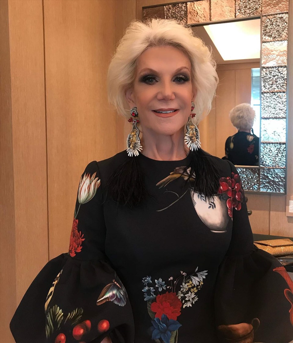 Bà Elaine Wynn ly hôn chồng hai lần. Ảnh: katherinegraciano/Instagram