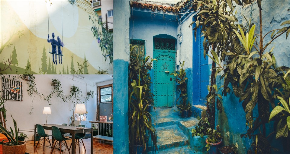 Màu sắc, thêm cây xanh, vẽ tranh trên tường nhà... là điều bạn có thể làm để trang hoàng ngôi nhà. Đồ họa: M.H