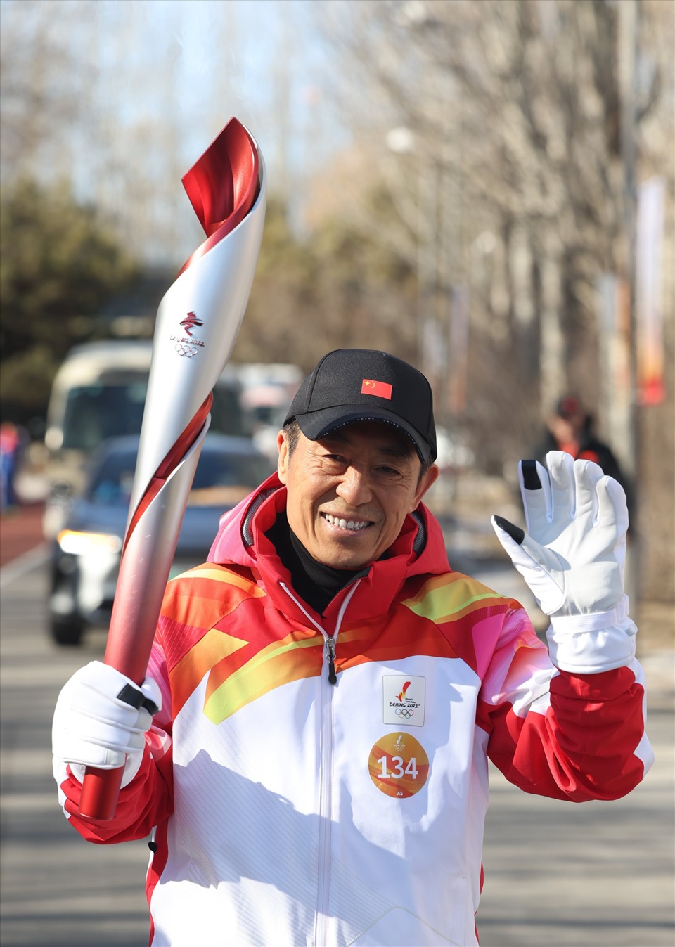 Trương Nghệ Mưu là đạo diễn lễ bế mạc Olympic Bắc Kinh 2022. Ảnh: Tân Hoa Xã