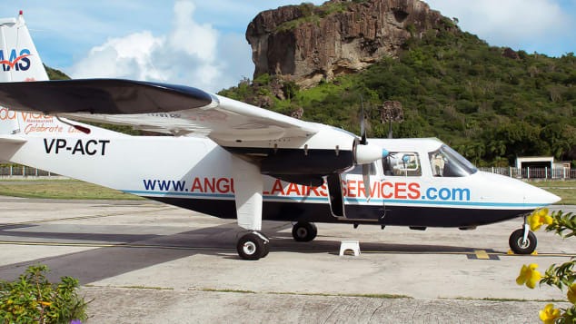 Chuyến bay từ Sint Maarten đến Anguilla do Anguilla Air Services khai thác. Ảnh: Zuri Wilkes Photography