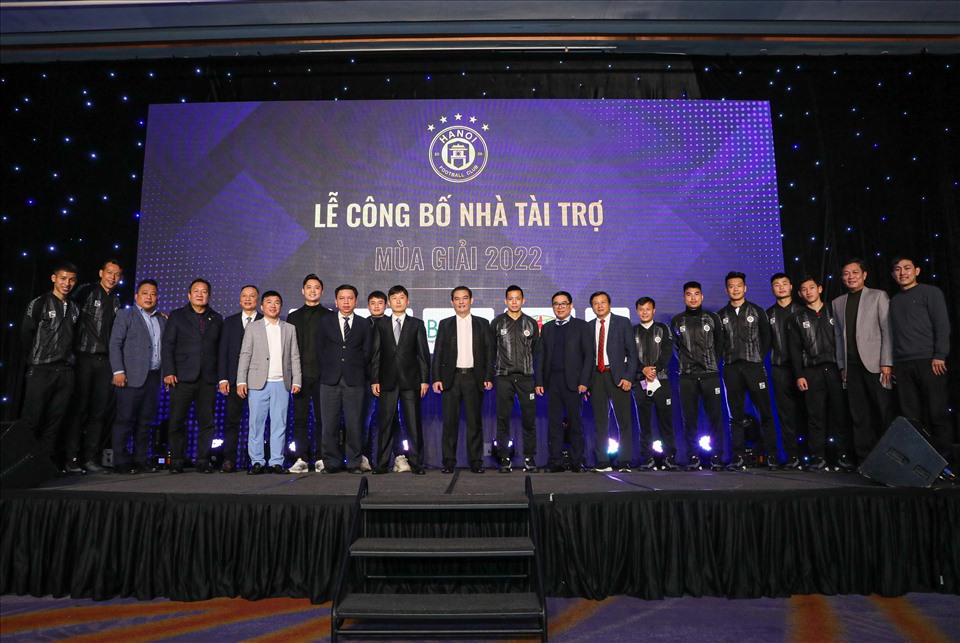 Câu lạc bộ Hà Nội đặt mục tiêu vô địch V.League 2022. Ảnh: Hoài Thu