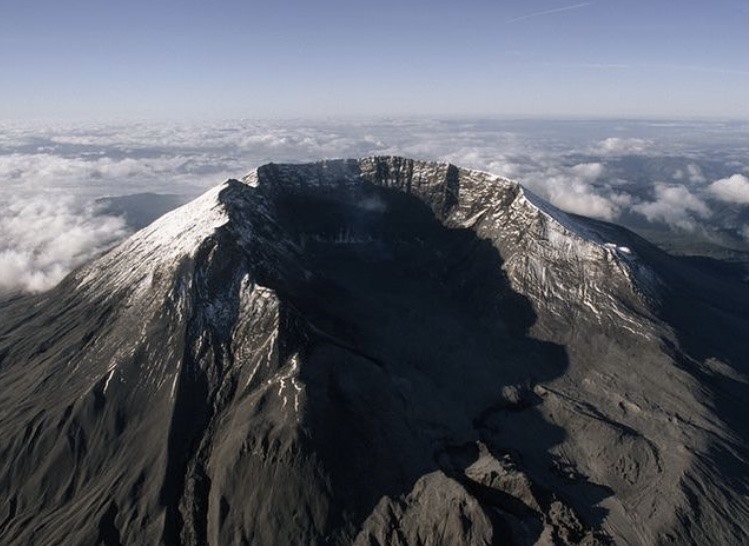 Mount St Helen, Ứahington. Ảnh: The Travel