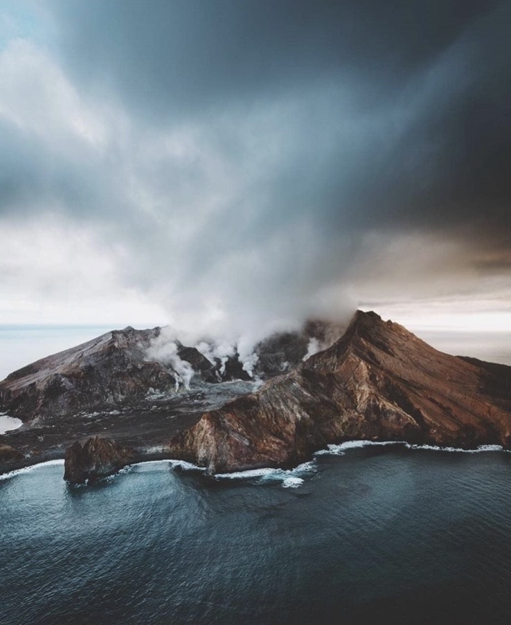 Đảo Trắng, New Zealand. Ảnh: The Travel