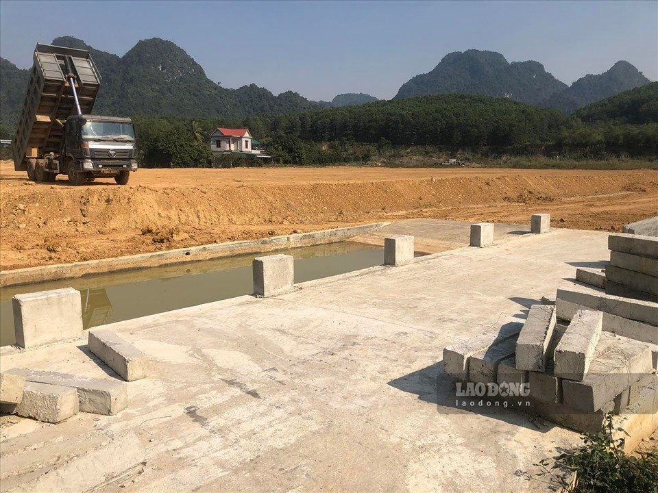Thời điểm hiện tại, dự án mở rộng Cụm Công nghiệp Đồng Tâm mới chỉ giải phóng mặt bằng được 30,39 ha.