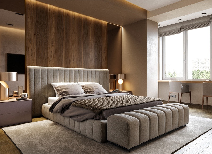 Hãy “đơn giản hóa” mọi nội thất trong nhà để tạo không gian dễ chịu.