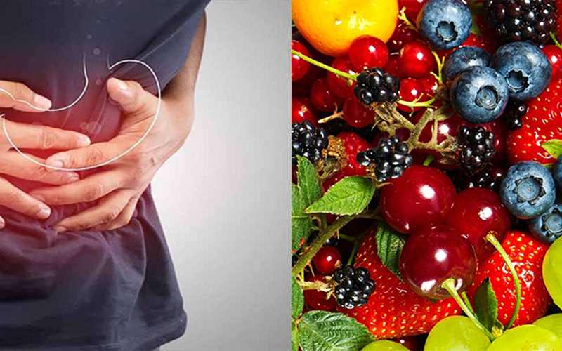 Đường ruột không khỏe mạnh: Nếu không có chất xơ và các vi chất dinh dưỡng có nguồn gốc thực vật (polyphenol) từ việc ăn trái cây và rau quả, hệ vi sinh vật đường ruột của bạn có thể bị mất cân bằng.