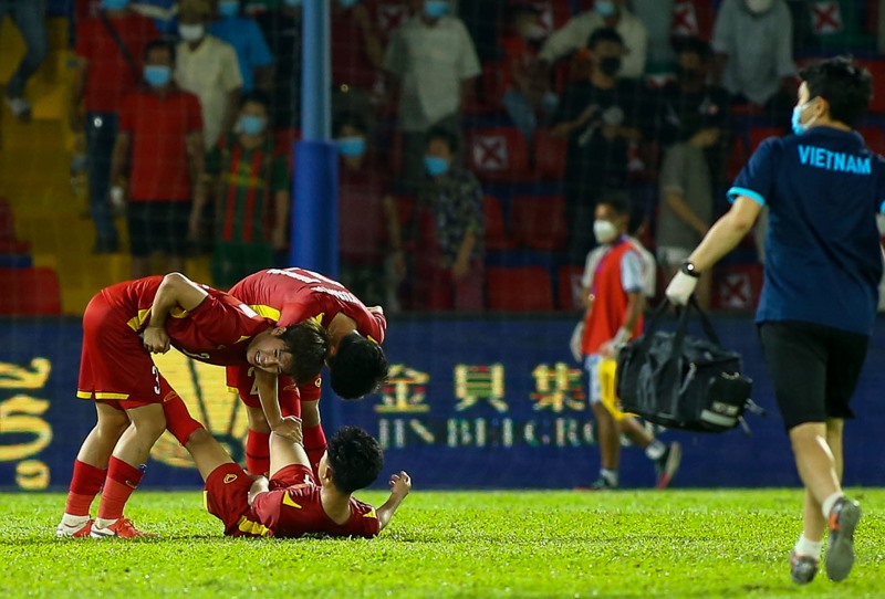 U23 Việt Nam khủng hoảng nhân sự trước thềm bán kết U23 Đông Nam Á 2022. Ảnh: VFF