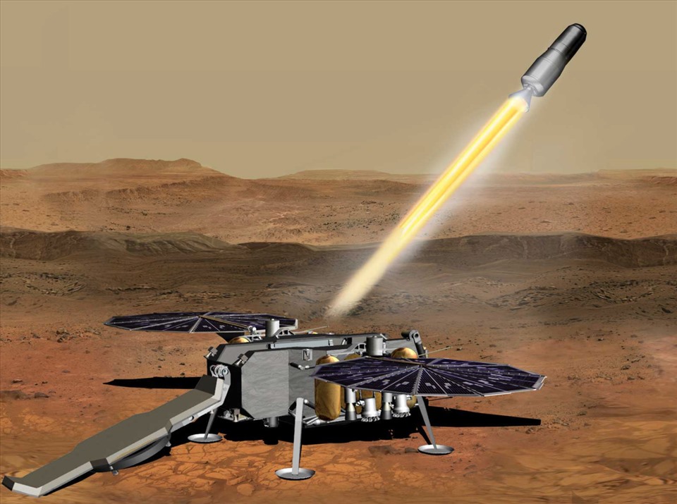 Mô phỏng tên lửa MAV. Ảnh: NASA