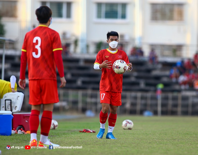 Trung Thành là cầu thủ ghi bàn duy nhất giúp U23 Việt Nam thắng U23 Thái Lan. Ảnh: VFF