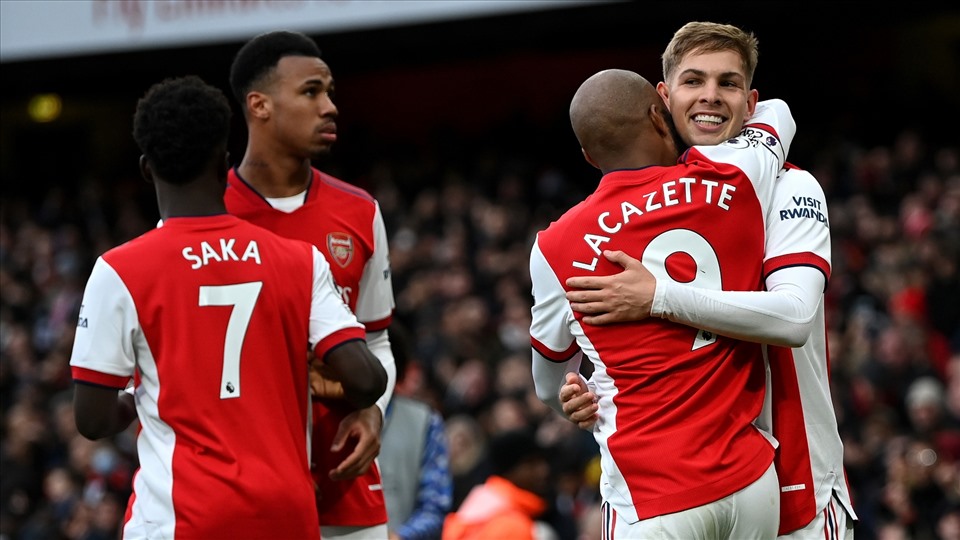 Arsenal vừa có chiến thắng rất quan trọng trước Brentford. Ảnh: AFP