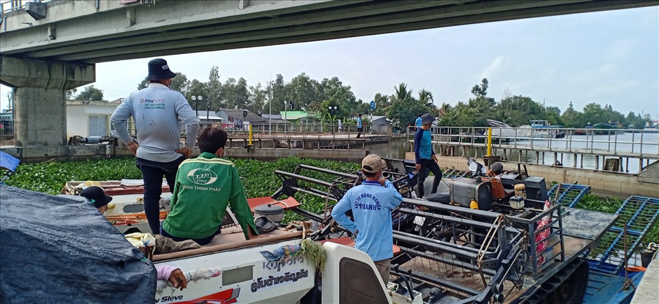 Cống Âu thuyền Ninh Quới, tỉnh Bạc Liêu làm tốt vai trò điều tiết nước phục vụ sản xuất. Ảnh: Nhật Hồ