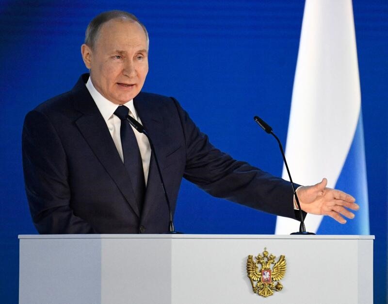 Tổng thống Nga Putin. Ảnh: AFP