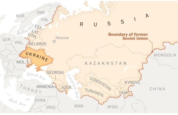 Khám phá bản đồ của Nga và Ukraine Với những thông tin mới nhất và chính xác nhất