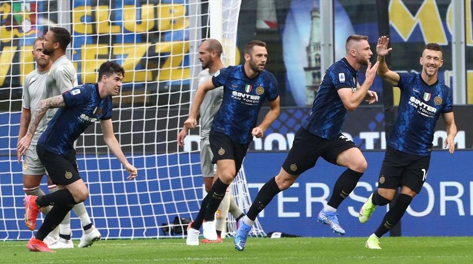 Inter bám đuổi Milan như hình với bóng. Ảnh: Deticksport - Detickcom