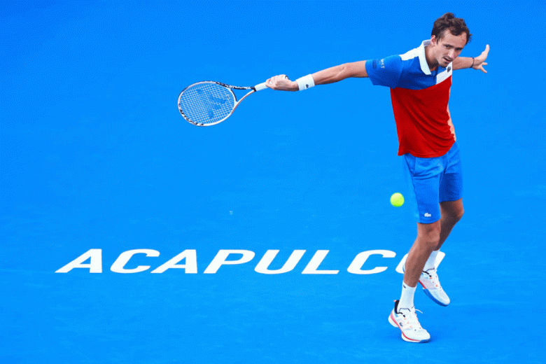 Medvedev gặp lại Nadal khi đã biết chắc chắn sẽ là tay vợt số 1 thế giới. Ảnh: ATPTour