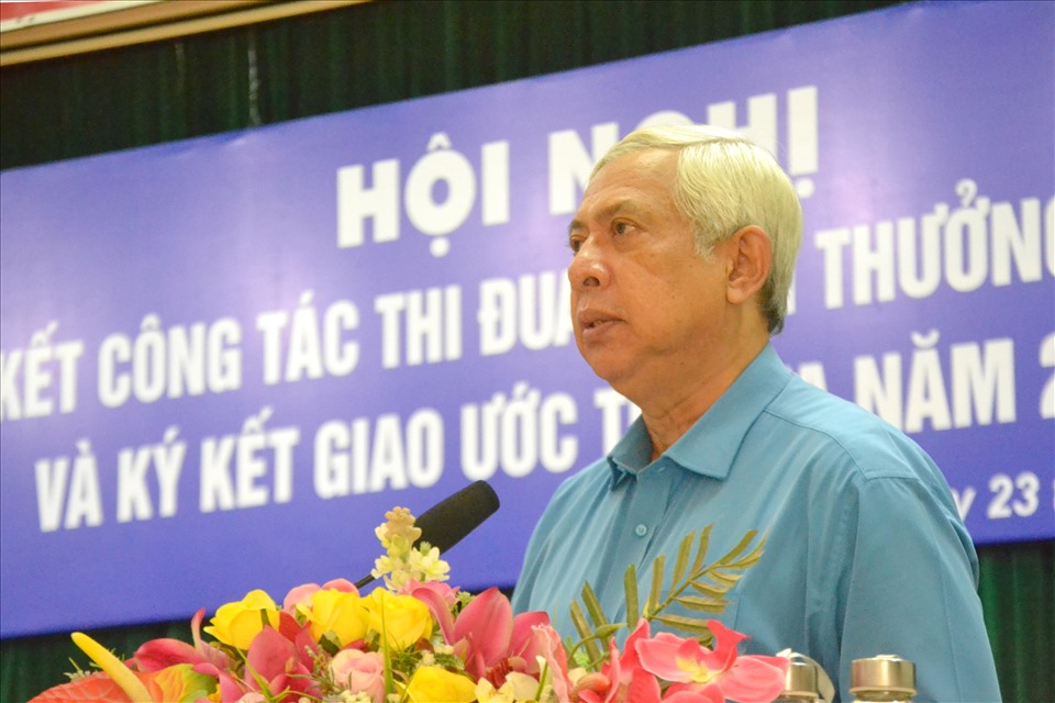 Chủ tịch LĐLĐ tỉnh An Giang Nguyễn Thiện Phú. Ảnh: LT