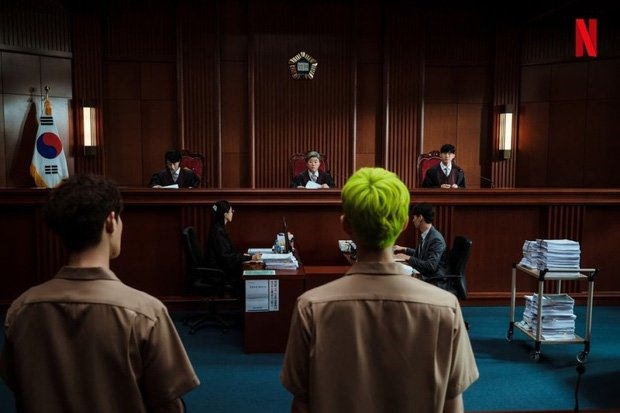 Bộ phim “Tòa án vị thành niên” đã đánh trúng tâm lý của người xem. Ảnh: Netflix