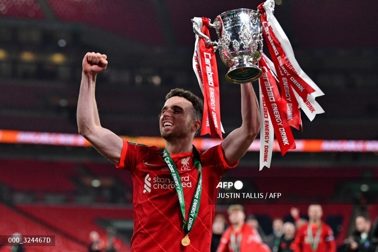 2. Diogo Jota (Tiền vệ cánh - Liverpool): 12 bàn thắng