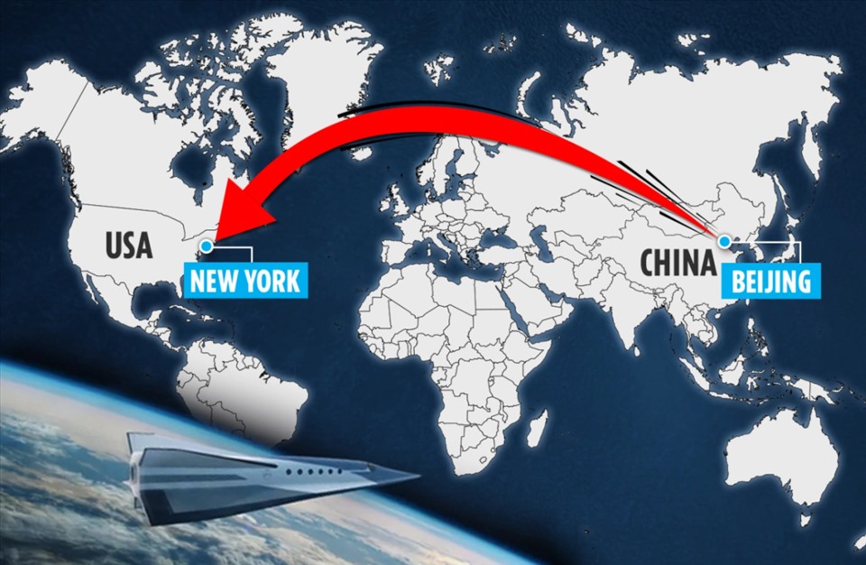 Máy bay siêu thanh Trung Quốc được kỳ vọng bay tuyến Bắc Kinh-New York trong 1 giờ.