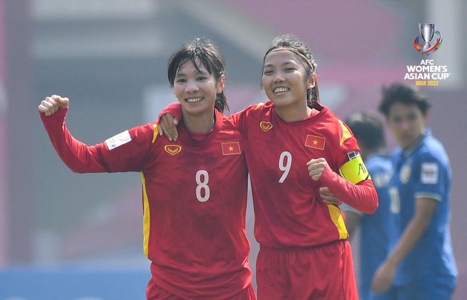 Tuyển nữ Việt Nam trước cơ hội giành vé dự World Cup 2023. Ảnh: AFC