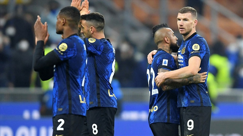 Inter đang chứng minh sức mạnh tuyệt đối ở đấu trường trong nước. Ảnh: Serie A