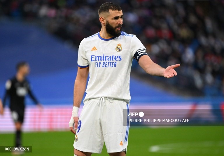 7. Karim Benzema (Real Madrid): 17 bàn thắng (34 điểm)