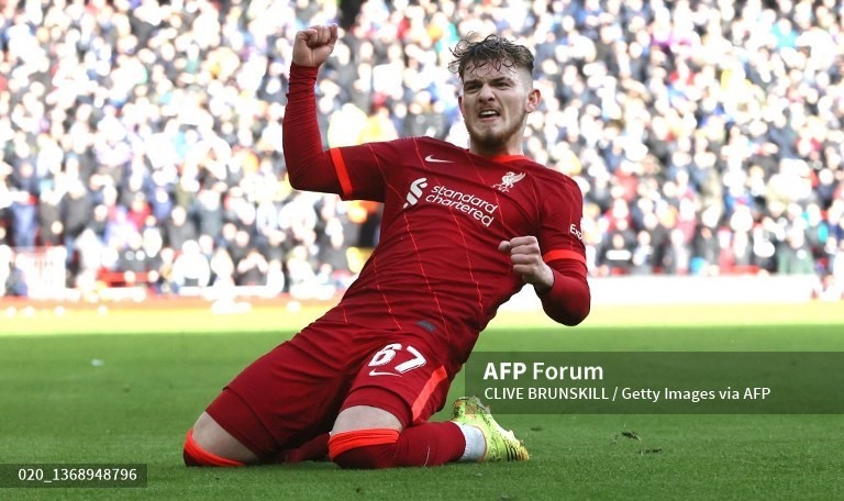 Harvey Elliott trở lại đầy mạnh mẽ. Ảnh: AFP