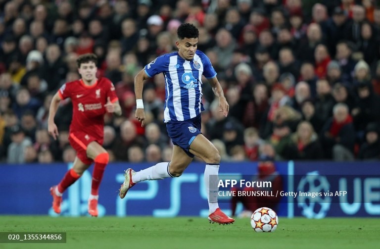 Luis Diaz gây ấn tượng trước Liverpool. Ảnh: AFP