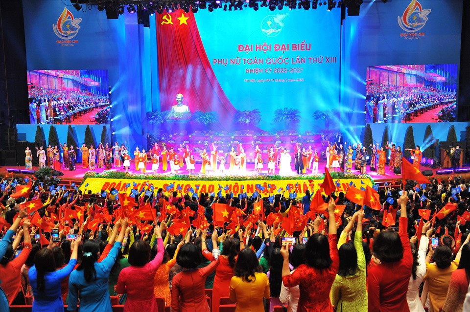 Đại hội đại biểu phụ nữ toàn quốc diễn ra từ ngày 9-11.3 tại Hà Nội.