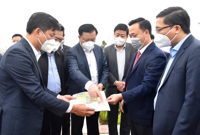 Bí thư Thành ủy Hà Nội yêu cầu đẩy mạnh đầu tư các dự án nhà ở xã hội, bảo đảm tiến độ, chất lượng.