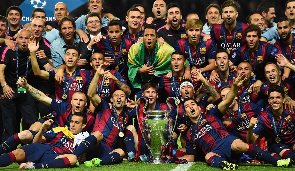 Barca và Real là hình mẫu cho công thức muốn vô địch Champions League. Ảnh: UEFA