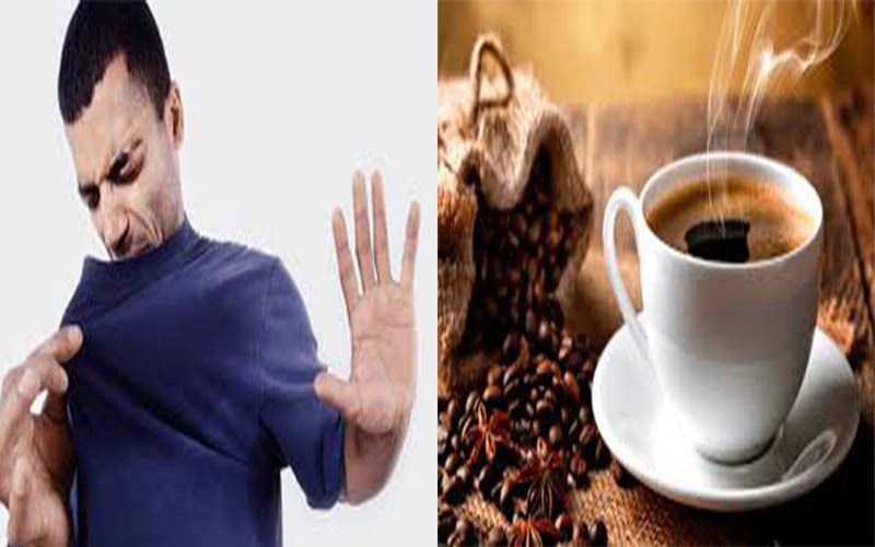 Cà phê: Khi uống cà phê, nó kích thích các tuyến mồ hôi hoạt động nhiều hơn từ đó gây mùi cơ thể. Ngoài ra cà phê có tính axit cao khiến cho miệng nhanh khô và làm cho hơi thở của bạn trở nên kém thơm mát.