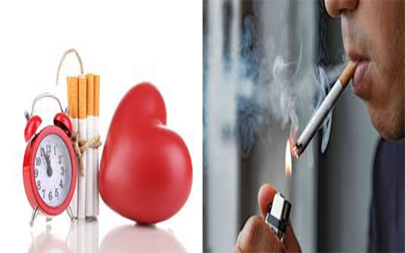 Hút thuốc: Hút thuốc lá chủ động hay thụ động đều ảnh hưởng xấu đến sức khỏe tim mạch. Bởi, hút thuốc không những làm tăng huyết áp mà còn thúc đẩy hình thành cục máu đông làm tắc nghẽn quá trình bơm máu đến tim.