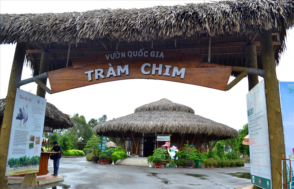 Vườn Quốc gia Tràm Chim tọa lạc tại huyện Tam Nông, Đồng Tháp. Ảnh: LT