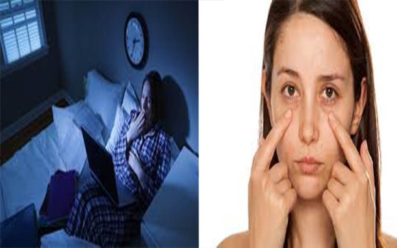 Thức khuya: Khi thức khuya các mao mạch ở vùng da dưới mắt bị giãn nở, vỡ ra. Điều này khiến các quầng thâm xuất hiện và trở nên rõ hơn.
