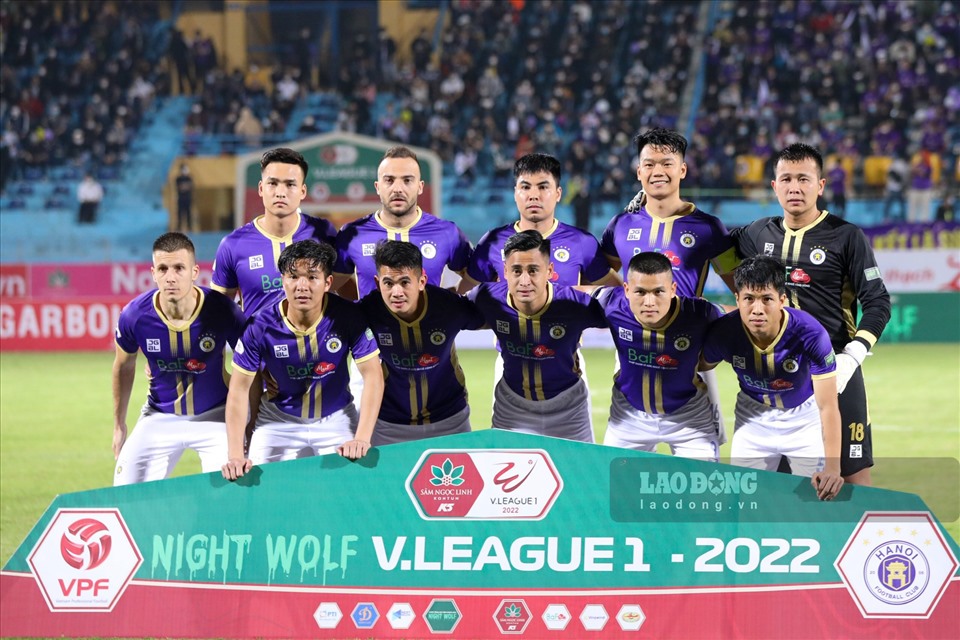 Hà Nội FC có màn ra quân tại V-League 2022 ở vòng thứ 4 trước đối thủ TPHCM.