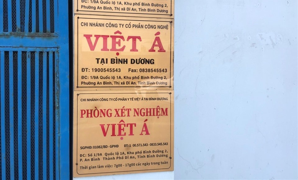 Công ty Việt Á đặt chi nhánh tại Dĩ An, Bình Dương. Ảnh: ĐT