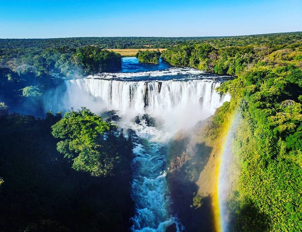 Ngắm nhìn những thác nước đẹp nhất tại Châu Phi